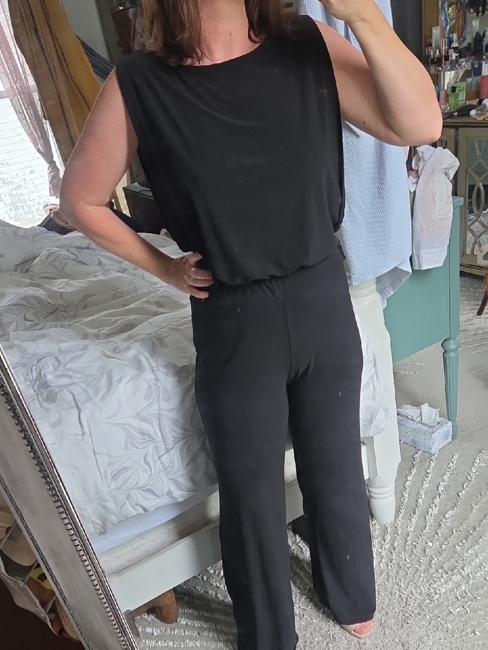 Carole Little Black Jumpsuit